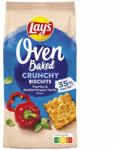 Lay's Oven Baked Crunchy Biscuits Paprika & Mediterran Herbs ropogós snack 90g