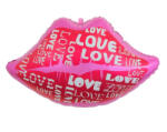  Szerelem Lips fólia lufi 62 cm (MLG148688)