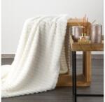 EUROFIRANY Lisa puha plüss takaró Fehér 130x170 cm