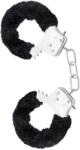 Temptasia Cuffs - plüss bilincs (fekete) - shop