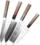  JA-14043 késkészlet - 4db/Barna