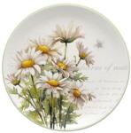 Yala Margarétás kerámia lapostányér - 25 cm (Q172772)