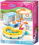 Sluban Girl's Dream - Cica kozmetika és SPA építőjáték készlet (M38-B0970C)