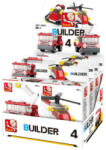 Sluban Builder Fire 4 - Kis járművek építőjáték készlet (M38-B0593)