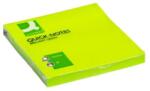 Q-CONNECT Öntapadós jegyzettömb Q-CONNECT neon 76x76mm zöld