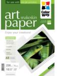 ColorWay Fotopapier - A4 / 230g - lesklý, textúra hadia koža, 10 ks v balení