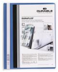 DURABLE Gyorsfűző, A4, széles, panorámás, DURABLE "DURAPLUS®", kék (257906) - tonerpiac