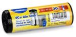 Wimex Szemeteszsák (HDPE) fekete 50 x 60 cm 30L `M` [50 db] - tonerdepot - 310 Ft