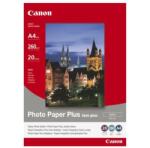 Canon Photo Paper Plus Semi-Glossy, SG-201 A4, fotópapír, félfényes, szatén típus 1686B021, fehér, A4, 260 g/m2, 20 db, tinta