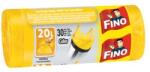 FINO Color 20 ℓ-os zipzáras tasakok, 7 mikron, 44 x 50 cm, sárga (30 db)