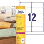Avery Zweckform Címkecímkék 99, 1 x 42, 3 mm, 300 db, átlátszó