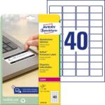 Avery Zweckform Avery garanciazáras címkék speciális alkalmazásokhoz 45, 7x25, 4 mm fehér