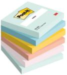 Post-it öntapadós jegyzettömb TENGERPART, 76x76 mm, 6 db 100 darabos jegyzettömb