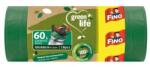FINO Green Life Easy 60 literes rögzítőzsákok, 27 mikronos, 60 x 66 cm (18 db)