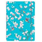 Herlitz my. book Flex Ladylike A4-es jegyzetfüzet, 2x40 lapos, vonalas, négyzet alakú, PP, madarak