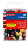 Herlitz színes rajzszögek 200 db