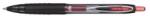 uni Rollerball zselés filctoll uni Signo UMN-207E piros, 0, 7 mm