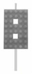 Godan Építőkocka 8-as Grey Blocks tortagyertya, számgyertya MLG132793B (MLG132793B)