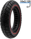  Xiaomi M365 roller tömör gumi V3 (piros, 10x2.125-6.1, offroad)