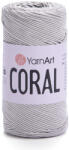 YARNART CORAL fényes zsinórfonal - Ezüst 1918