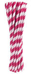 Godan Magenta papír szívószál 24 db-os (MLG114829)