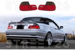 TUNING-TEC Stopuri LED compatibile cu BMW Seria 3 E46 04.99-03.03 Cabrio Rosu Fumuriu (6676)