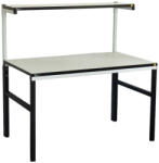  TESDA ESD asztal, 1200x700 mm. , 1 db 1200x300 mm-es polccal