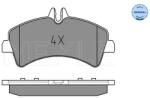 MEYLE set placute frana, frana disc MEYLE -ORIGINAL: True to OE. 025 292 1720 (025 292 1720)