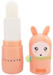 INUWET Balsam de Buze pentru Copii cu Parfum de Vanilie-Cocos Bunny Island - Coral 3.5g