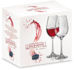 Bohemia Royal & Crystalite Set pahare de vin Bohemia Royal Waterfall 350ml, 6 buc 650309 (650309) Pahar