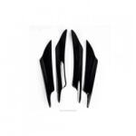 ALM Set ornamente aripioare bara negru lucios V1 (ALM 061024-24)