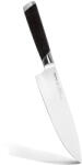FISSMAN Cutit bucatar Fissman-Fujiwara, otel AUS-8, 20 cm, negru argintiu (FI-2814)