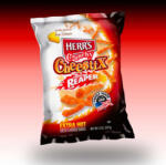 Herr's USA Crunchy Carolina Reaper Cheese Stix sajtos chips 227g - patikamra