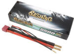 Gens ace Akkumulátor Lipo Gens ace 5500mAh 2S 7.4V 60C HardCase RC 10# autó T-csatlakozóval (GEA55002S60D10)