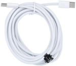  Cablu de Date si Incarcare OEM HD26 USB-C la USB-C 30W 3m Ambalaj Bulk Alb