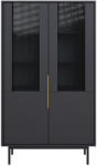 Wipmeble Viva Vitrin 4d Fekete/fekete - smartbutor