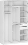 Halmar FLEX - K7 korpusz a MODULAR SROBE SYSTEM-hez - fehér - smartbutor
