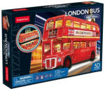 CubicFun 3D puzzle világítós Double Decker busz (172 db) (L538)