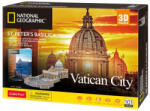 CubicFun 3D City Travel puzzle - Vatikánváros (101 db) (DS0997)