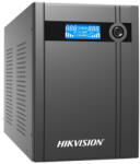 Hikvision DS-UPS3000/MA Szünetmentes tápegység, 3000 VA/1800 W, LCD kijelző, 4 db beépített akkumulátor 12V/9Ah, 4db Schuko(DIN) (DS-UPS3000-MA)