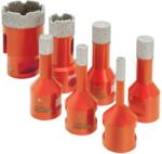 Extol körkivágó csempére klt. 7 db, gyémánt vágóél; 6-35mm × M14, sarokcsiszolóba fogható (8802991) - profikisgep