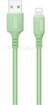 ColorWay Kábel, USB - Apple Lightning (soft silicone) 2.4A 1m green (CW-CBUL042-GR) (CW-CBUL042-GR) (CW-CBUL042-GR)