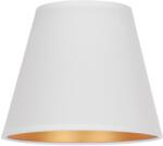 Duolla Duolla - Lámpabúra asztali lámpához SOFIA XS E14 átm. 18, 5 cm fehér DU87312 (DU87312)
