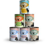 Lucky Lou 6x400g Lucky Lou Adult Vad mix (4 változattal) próbacsomag nedves macskatáp