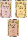 Rosie's Farm 24x400g Rosie's Farm Adult nedves kutyatáp-- Mix I. 3 fajtával: csirke, marha, bárány
