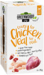 Greenwoods 24x85g Greenwoods Joy csirkefilé & borjú nedves macskatáp