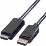 Valueline Cablu Value Displayport la HDMI UHD 4K T-T 2m Negru (11.99.5786-10)