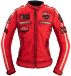  Női motoros kabát W-TEC Virginia piros XXL (22750-XXL-2)