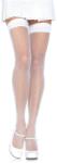 Leg Avenue Nylon Fishnet Stocking - White - O/s - Hosiery