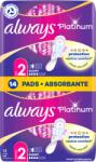Always Platinum Super Szárnyas Egészségügyi Betét, 14 db